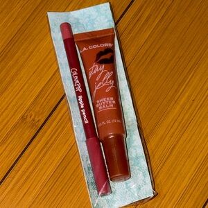 L.A. Colors Stay Jelly Sheer Butter Balm lip kit
